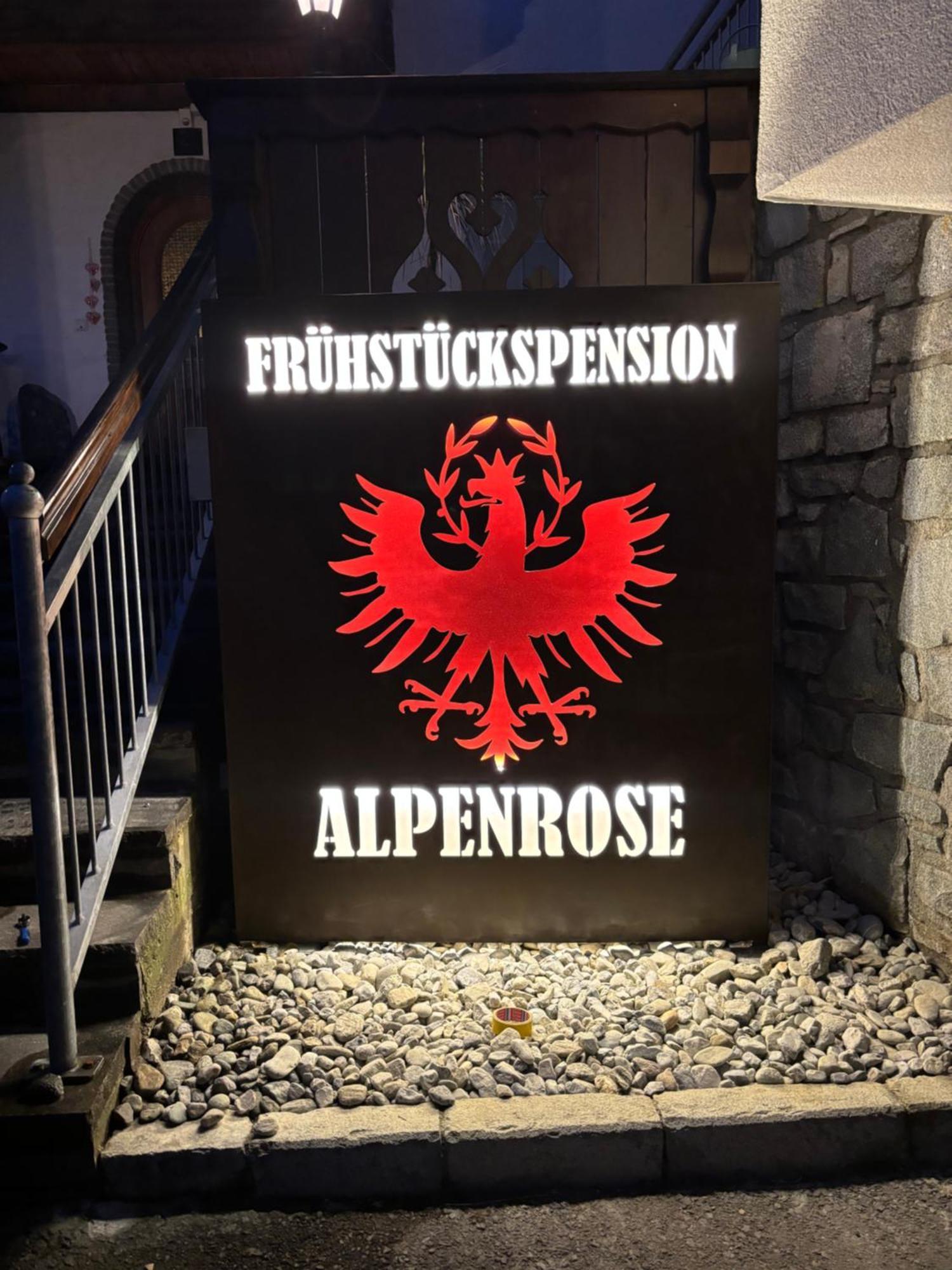 אייסלברג Fruehstueckspension Alpenrose Bed & Breakfast מראה חיצוני תמונה